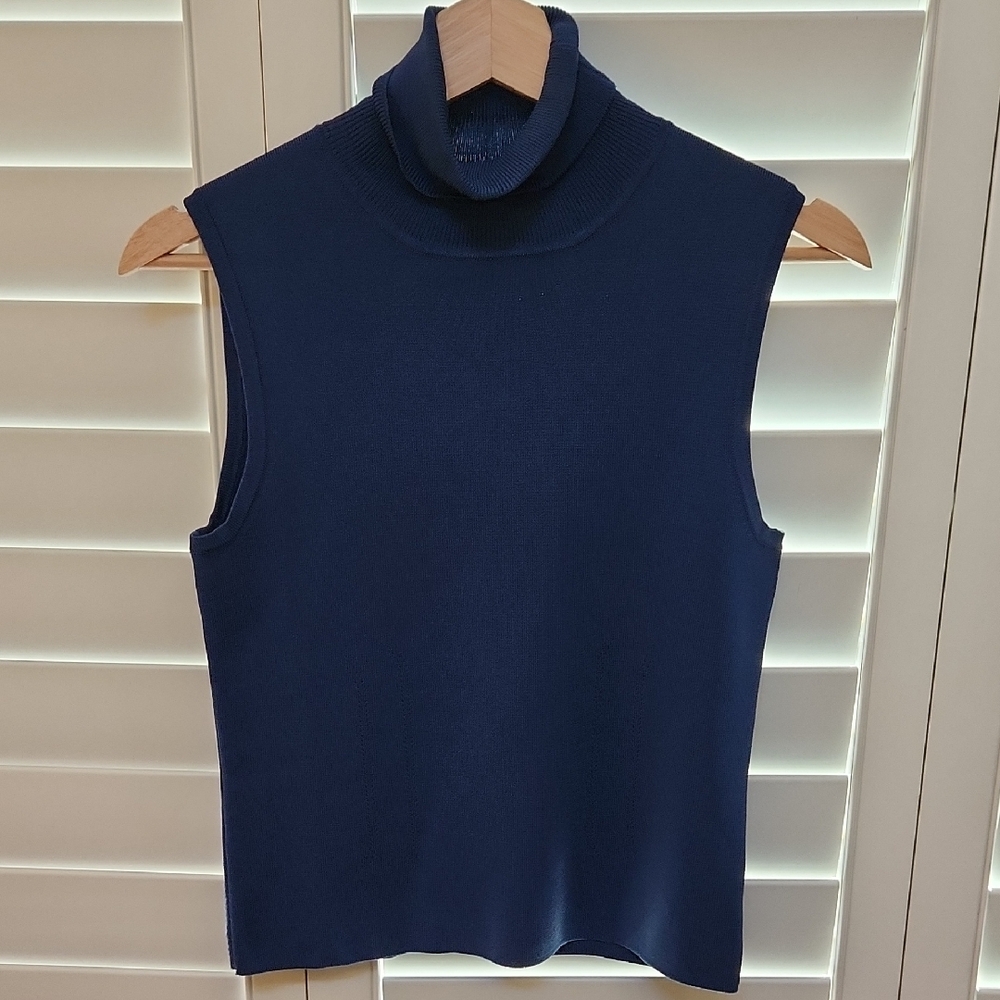 Grace Knitwear Blue Top